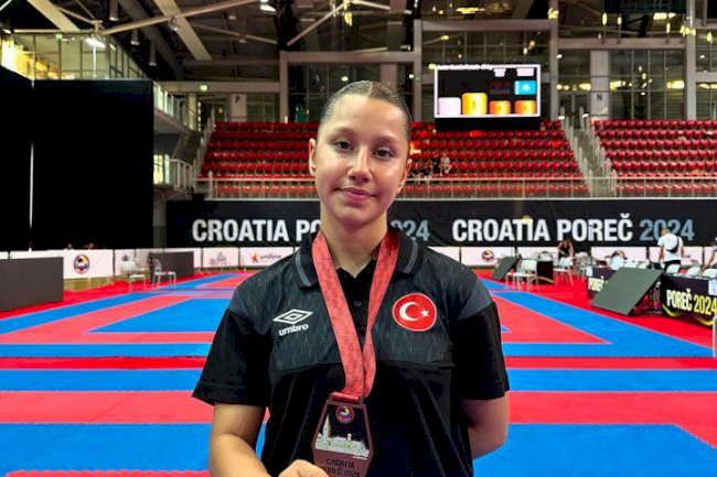 Bronz madalya kazandı