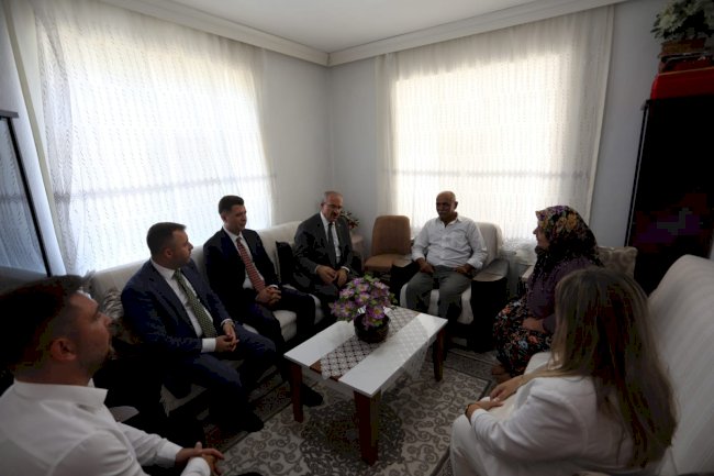 VALİ ÖMER TORAMAN’DAN ANLAMLI ZİYARET