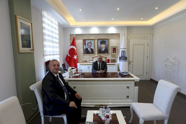 Başkan Mevlüt Oruçoğlu’ndan Hayırlı Olsun Ziyareti