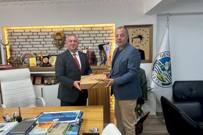 Başkan Semizoğlun’dan, Başkan Oruçoğlu’na ziyaret