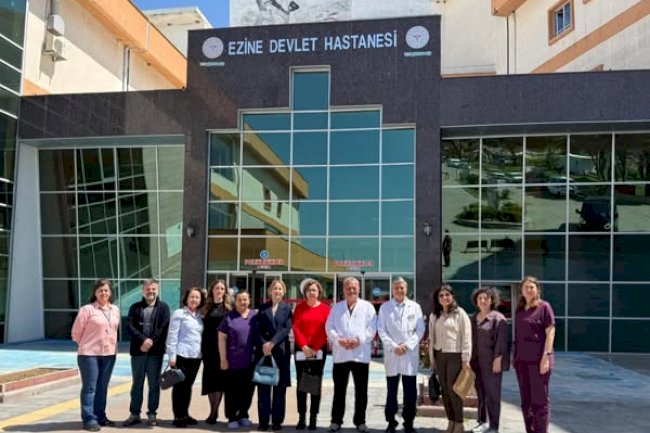 Ezine Devlet Hastanesi’nde “Bebek Dostu” Standartları Mercek Altında