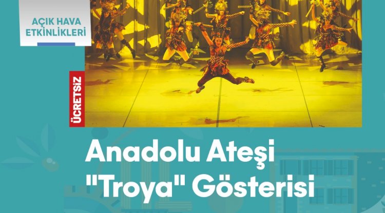 Anadolu Ateşi Dans Topluluğu Çanakkale’de 