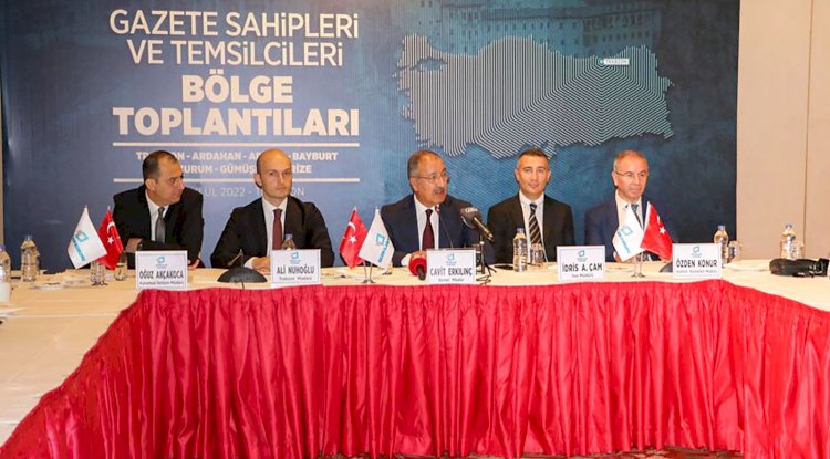 Erkılınç: “Gazetelerimiz bin sayfa icra ilanını kaybetti” (22.09.2022)