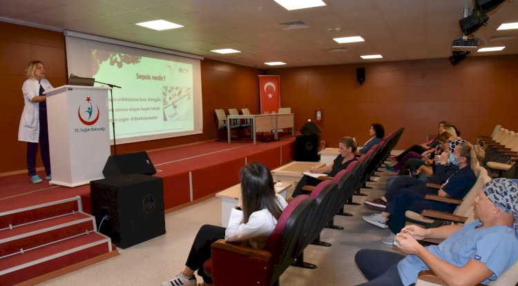 Devlet Hastanesi’nde sepsis eğitimi  (29.09.2022)