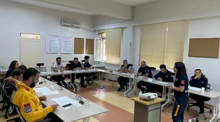 112 personeline eğitim verildi