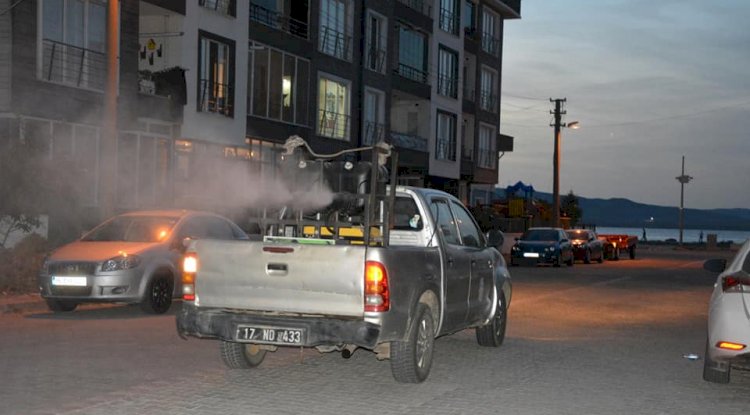 İlaçlama çalışmaları sürüyor