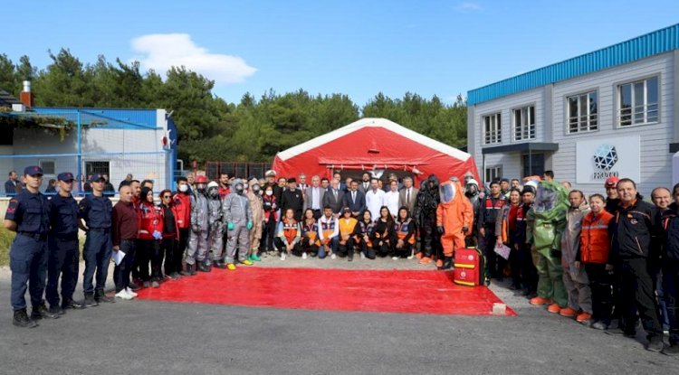 Çanakkale’de Saha Tatbikatı