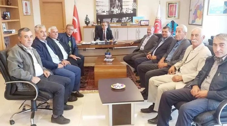 Başkan Önder muhtarları ağırladı 