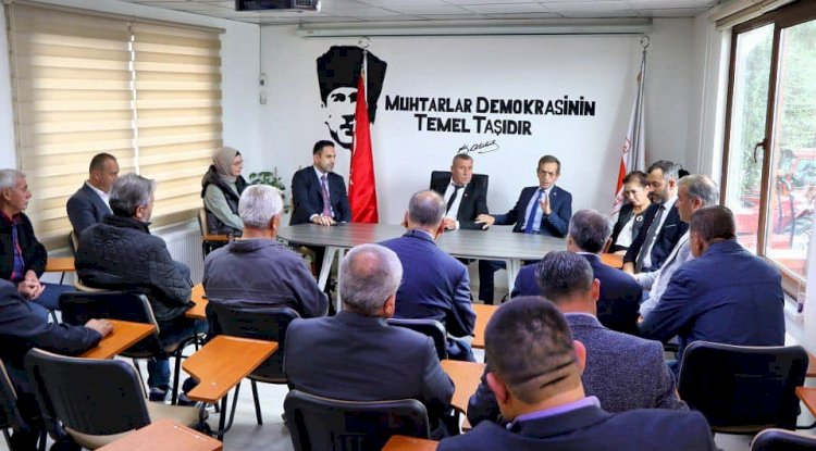 AK Parti heyeti muhtarlarla buluştu (20.10.2022)