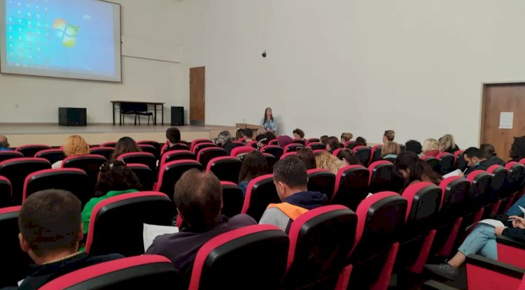 Hastanede iş sağlığı ve güvenliği eğitimi (27.10.2022)