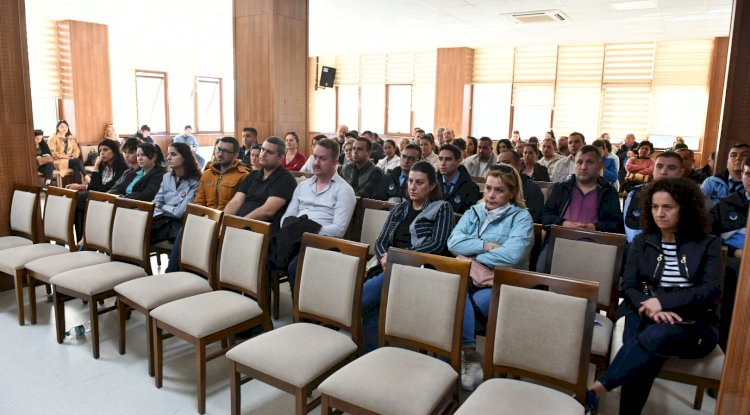 Belediye personeline afet eğitimi  