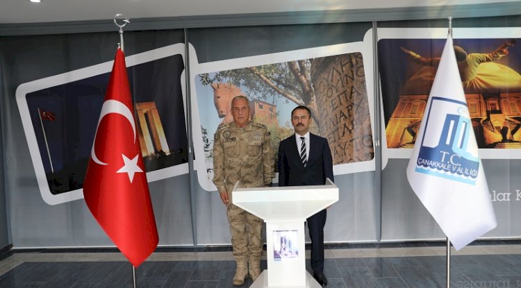 Tümgeneral Okyar’dan Vali Aktaş’a ziyaret (03.11.2022)