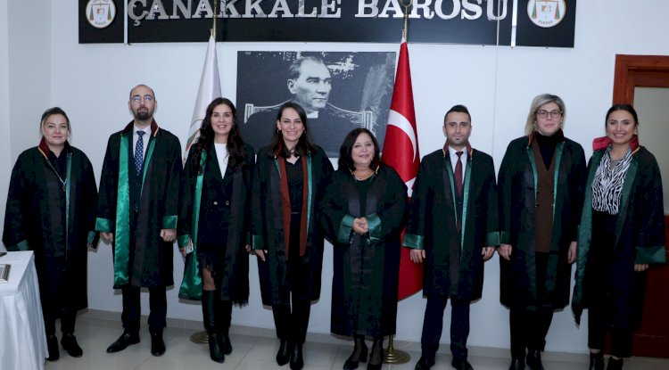 Çanakkale Barosu’nda ruhsat töreni (17.11.2022)