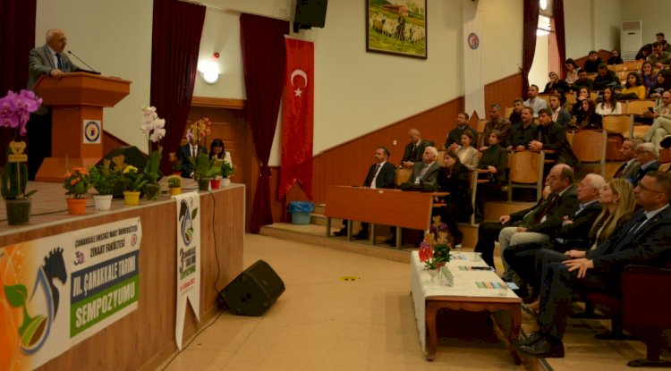 ÇOMÜ’de Tarımı Sempozyumu 