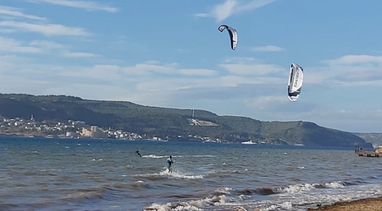 Yeni Kordon’da sörf keyfi 