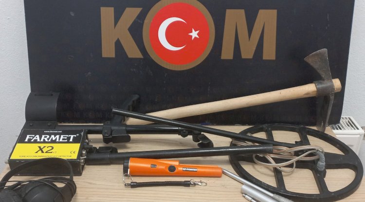 Tarihi eserler ele geçirildi