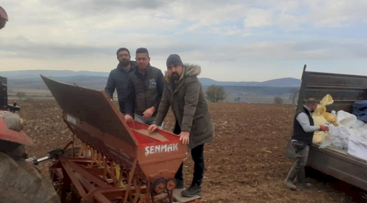 19 çeşit arpa tohumu denemesi yapıldı