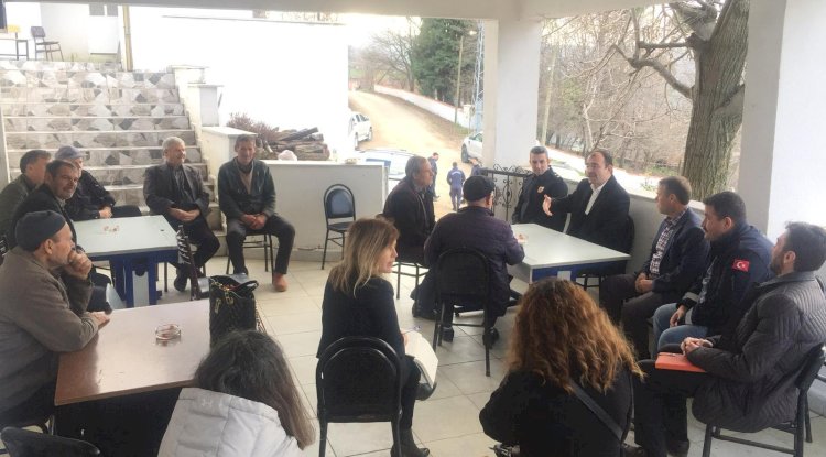 Kaymakam Dolu vatandaşlarla buluştu