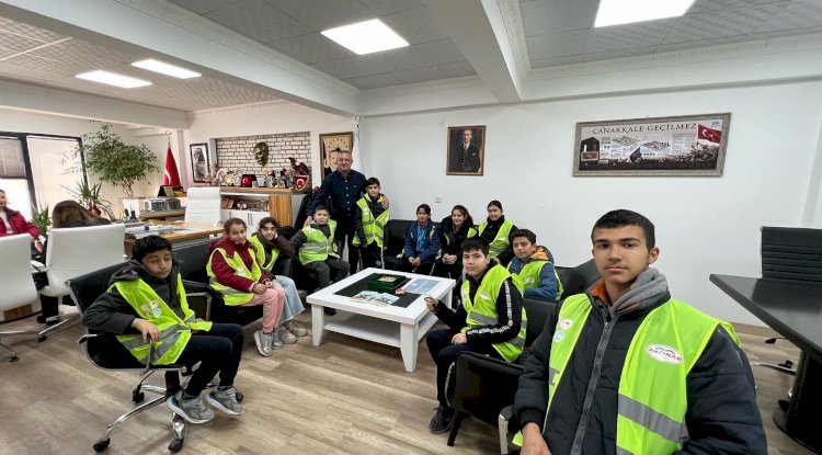 Genç Çiftçileri ağırladı