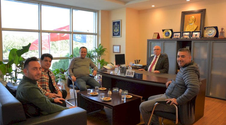 EZİNE SPOR’DAN ÇTB’YE ZİYARET