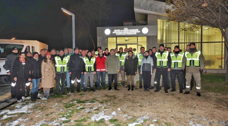 İkinci yardım ekibi Malatya’ya gönderildi