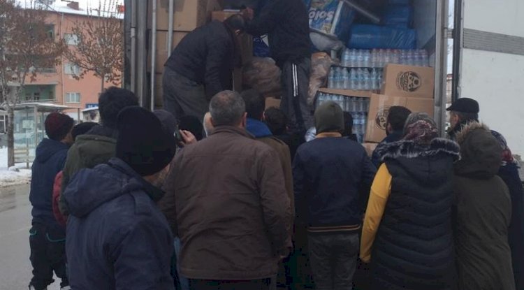 “İlk aracımız deprem bölgesinde”