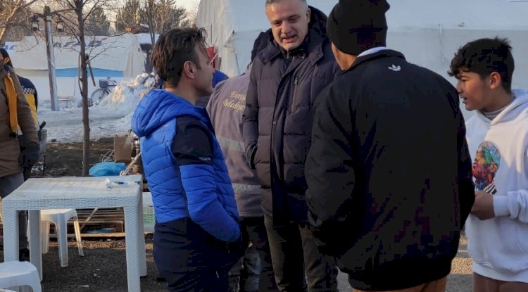 Başkan Sürücü Elbistan’da