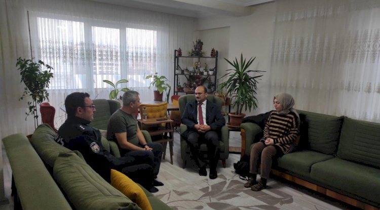 Kaymakam Abacı’dan taziye ziyareti