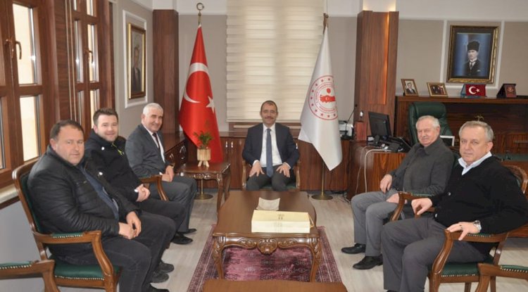 YENİ YÖNETİM ZİYARET TURUNDA