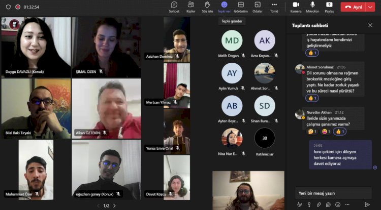 KARİYER SÖYLEŞİLERİ SÜRÜYOR