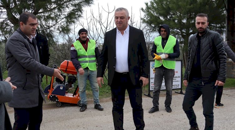 GEYİKLİ’DE ÇALIŞMALAR HIZ KESMİYOR