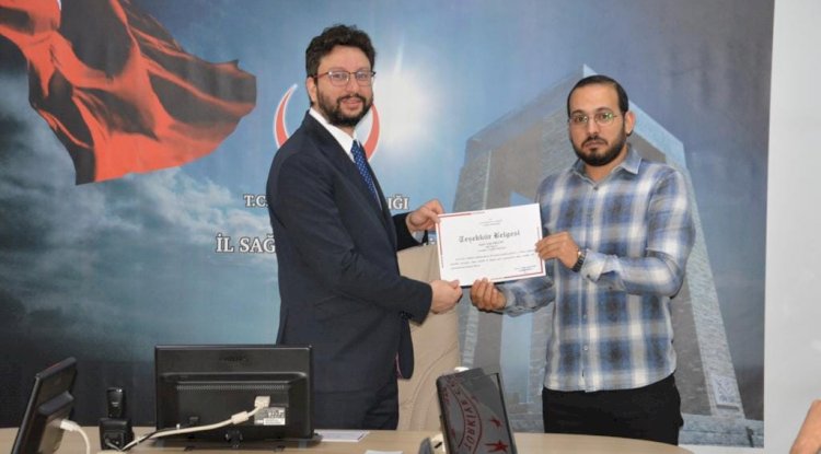 Baştürk Sağlıkçılara Teşekkür Etti