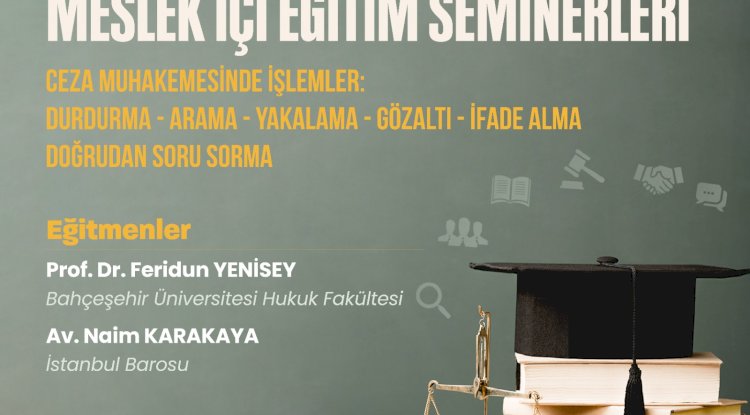 Meslekiçi Eğitim Semineri Düzenlenecek