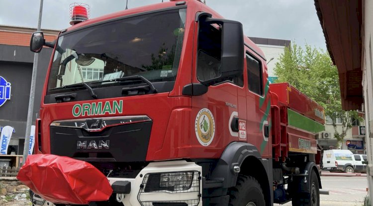 Çan Orman İşletme’ye Arazöz Desteği