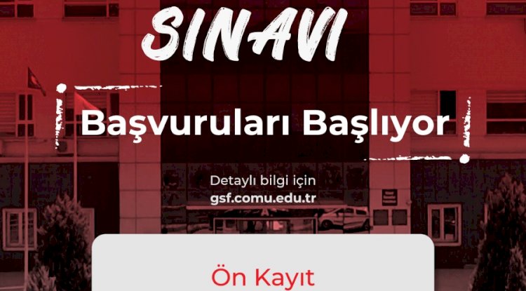 ÇOMÜ Özel Yetenek Sınavı Başvuruları başlıyor