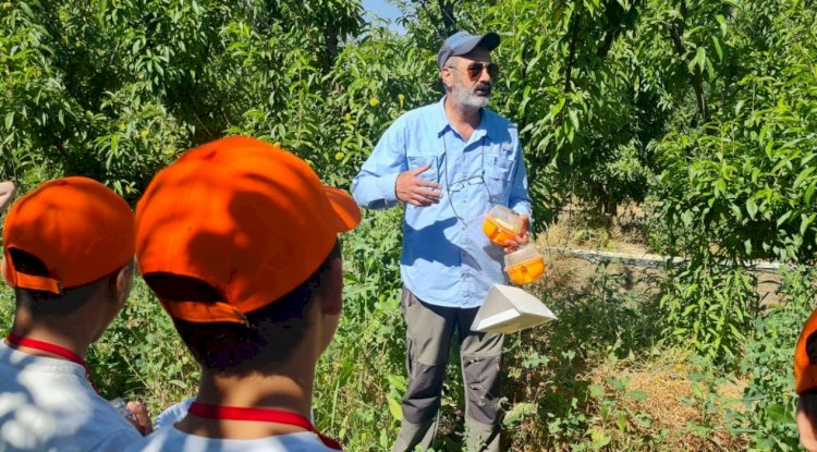 Çocuklara bitki koruma eğitimi verildi