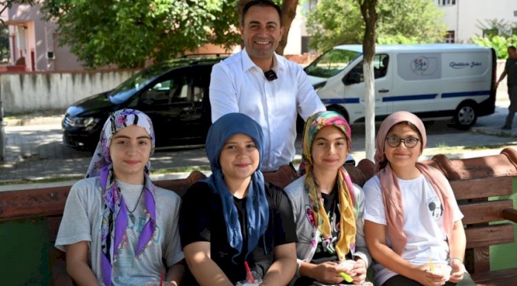 Başkan Erdoğan Kur’an Kursu Öğrencileri ziyaret etti