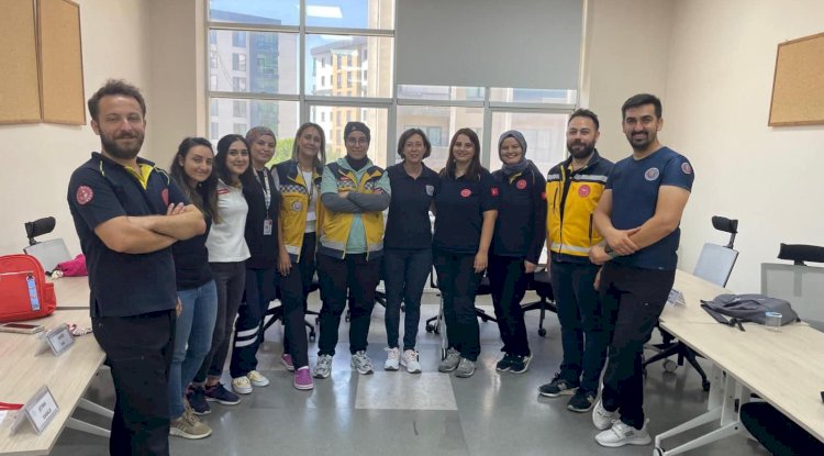 Çanakkale’de 112 Acil Sağlık Personeline eğitim verildi