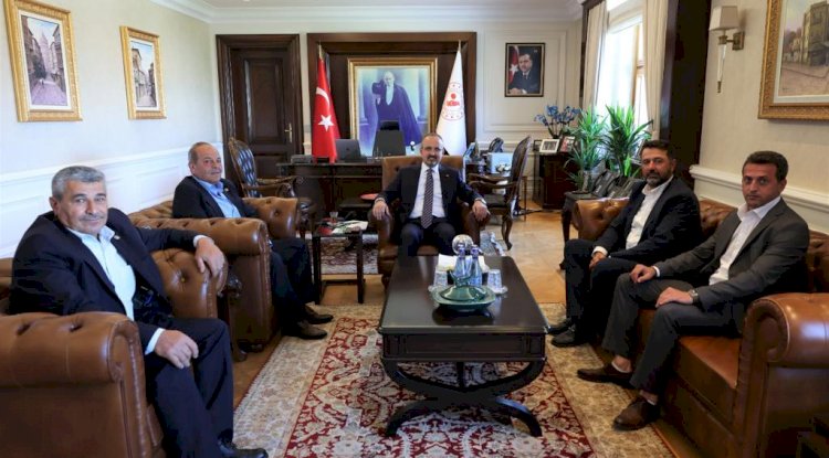 Çanakkale Ziraat Odaları Başkanları Ankara’daydı