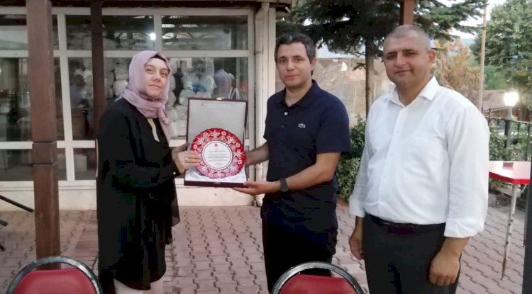 Ayvacık’ta veda yemeği düzenlendi