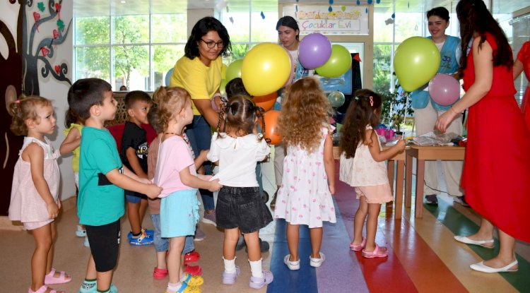 Minikler kreşte heyecan dolu anlar yaşadı