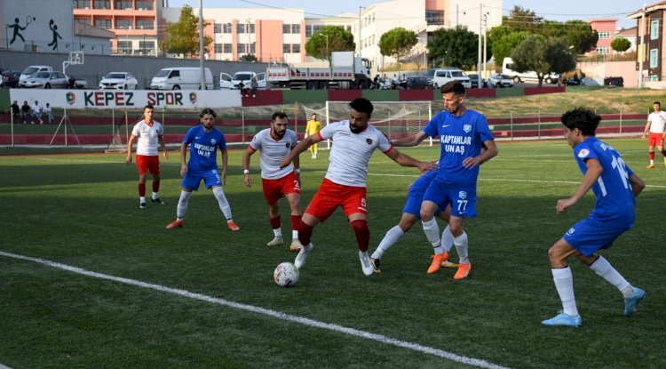 Kepezspor ile Bigaspor dostluk maçı gerçekleştirildi