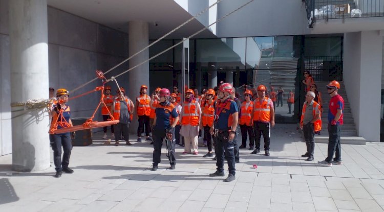 Mahalle afet gönüllüleri eğitimleri ilk etabı tamamlandı