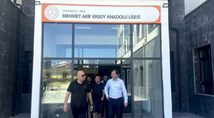 Gider Mehmet Akif Ersoy Lisesi’ni inceledi