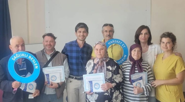 Diyabet okulu eğitimi tamamlandı