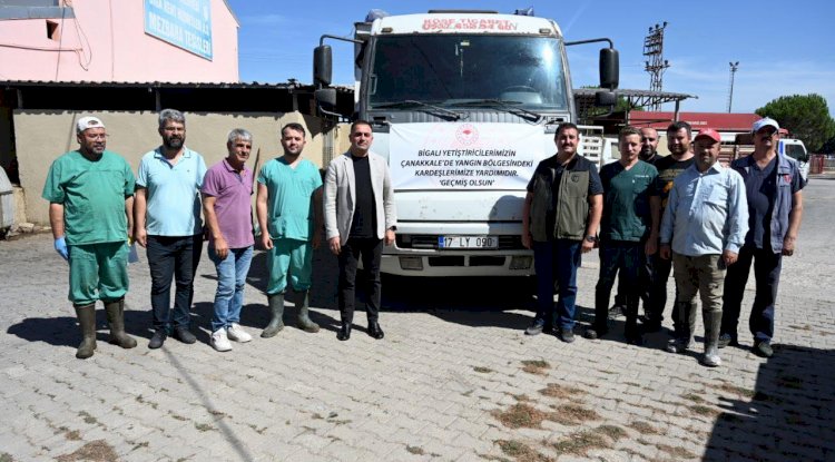 Bigalı yetiştiricilerden örnek davranış