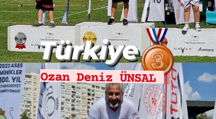 Ünsal Minikler Şampiyonasında 3’üncü oldu