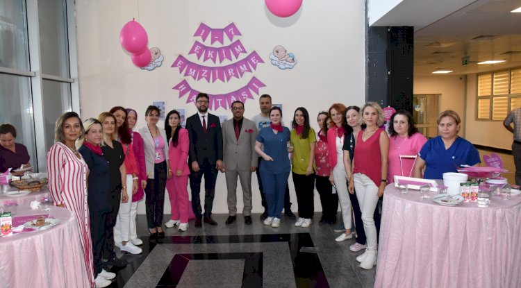 Devlet Hastanesi’nde anne sütünün önemine dikkat çekildi