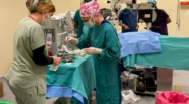 Devlet Hastanesi’nde katarakt ameliyatı