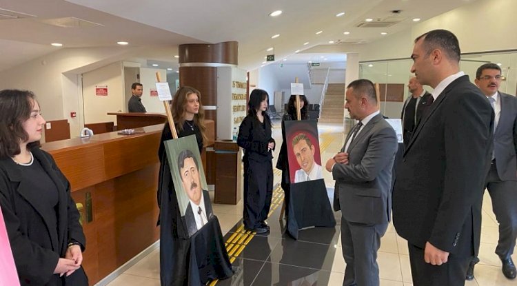 Öğrencilerden anlamlı sergi